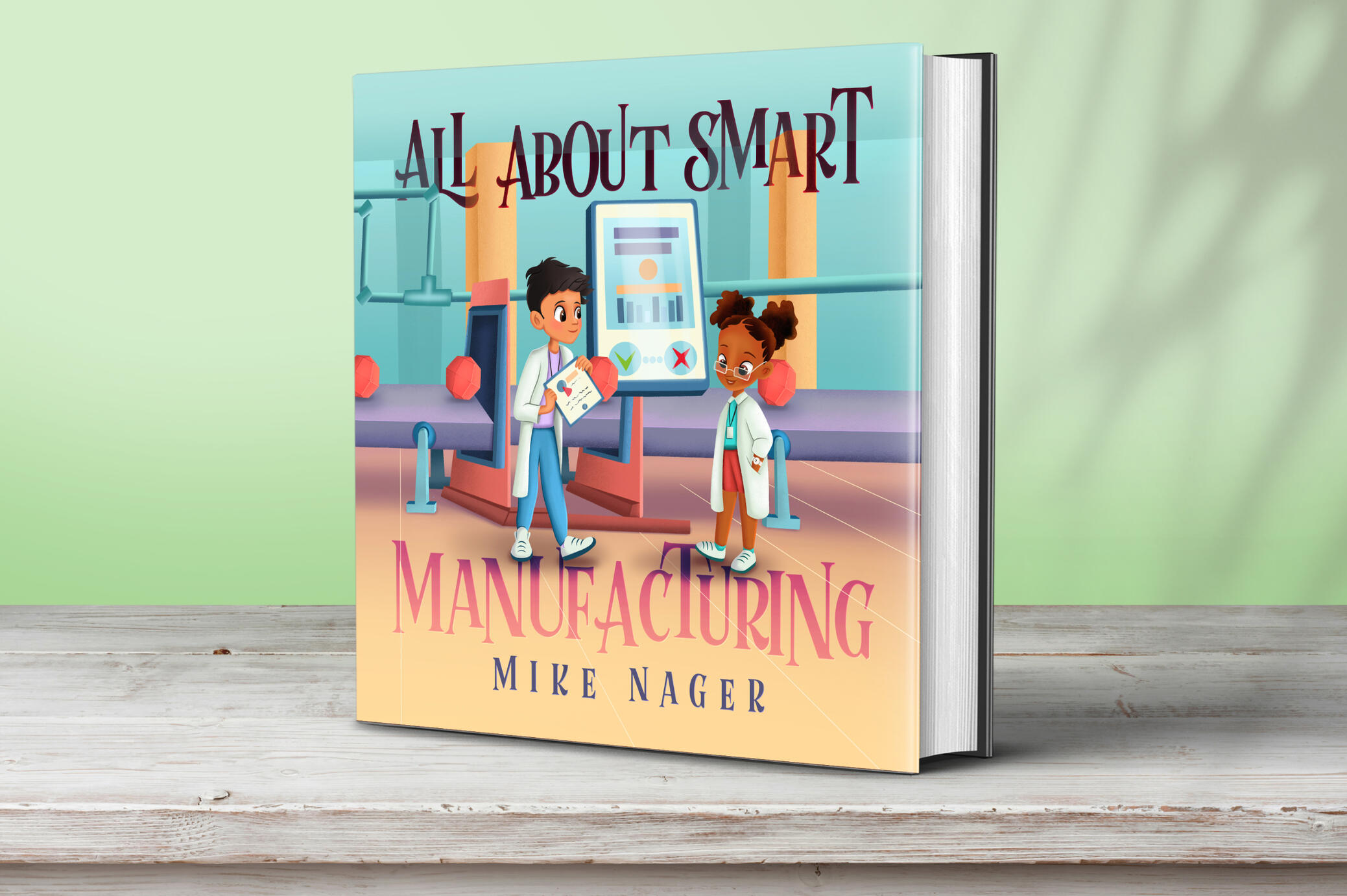 All About Smart Manufacturing Thumbnail of book written for kids